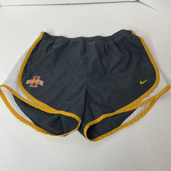 Nike Pants - Iowa State Cyclones Nike Dri-Fit Running Shorts, Gray Women’s Small, Drawstring